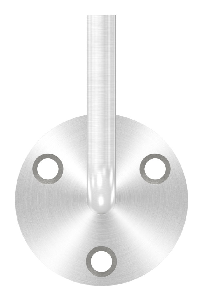 Handlaufhalter zum Anschweißen (Ronde und Bügel verschweißt), V2A