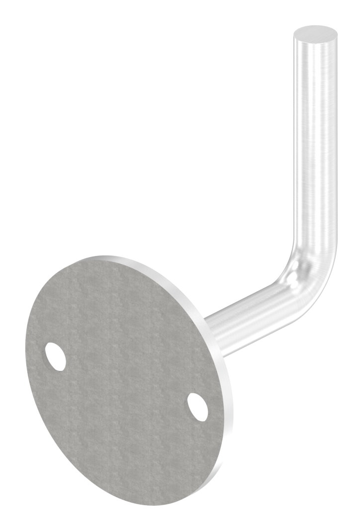 Handlaufhalter zum Anschweißen (Ronde und Bügel verschweißt), V4A