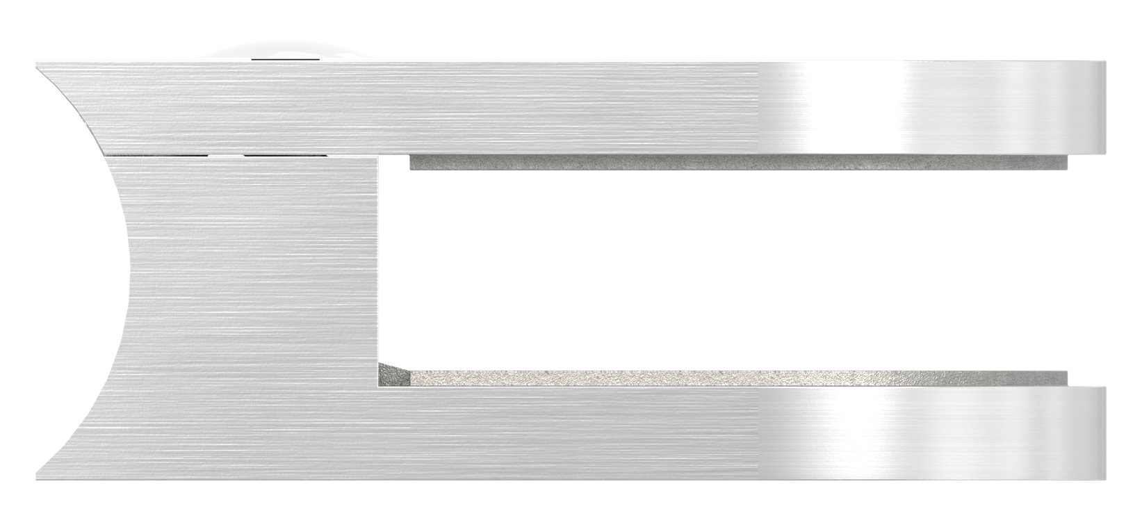 Glasklemme Mod. 32, Anschluss: 33,7mm, V4A