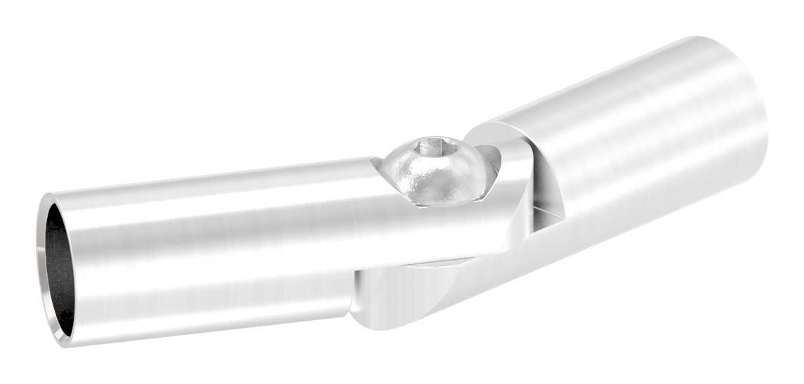 Rundstabverbinder mit Gelenk Ø 10mm, V2A Rundstabverbinder mit Gelenk Ø 10mm, V2A
