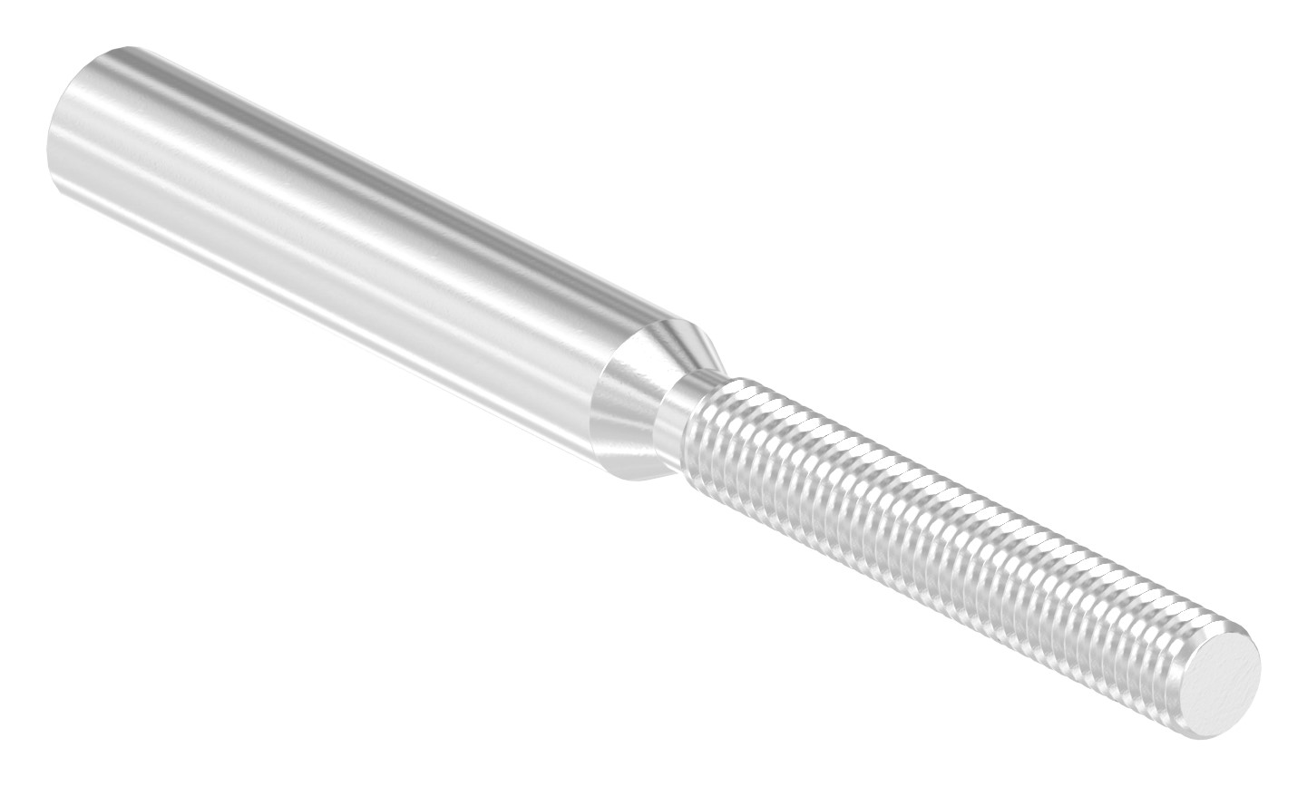 Gewindeterminal für Seil 8mm, V2A