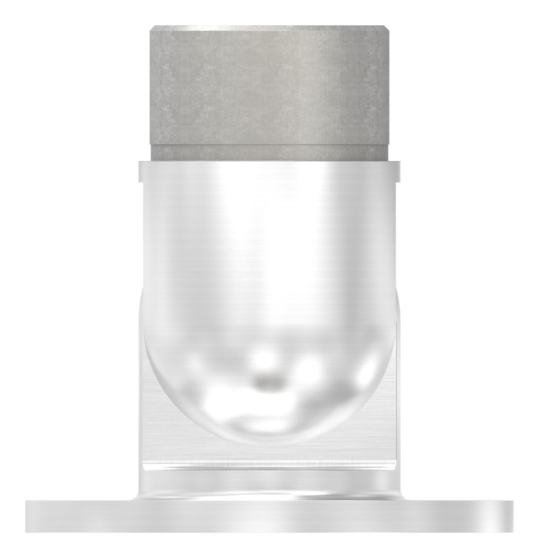 Wandhalter flexibel, für Rohr 48,3x2,0mm, V2A