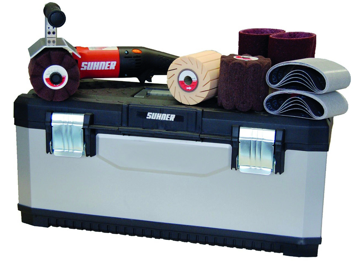 Satiniermaschine UPK 5-R im Set im Koffer