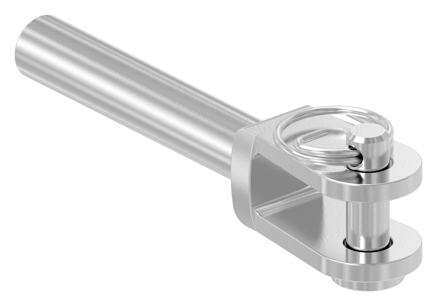 Gabelterminal mit Innengew. M5 links, V4A