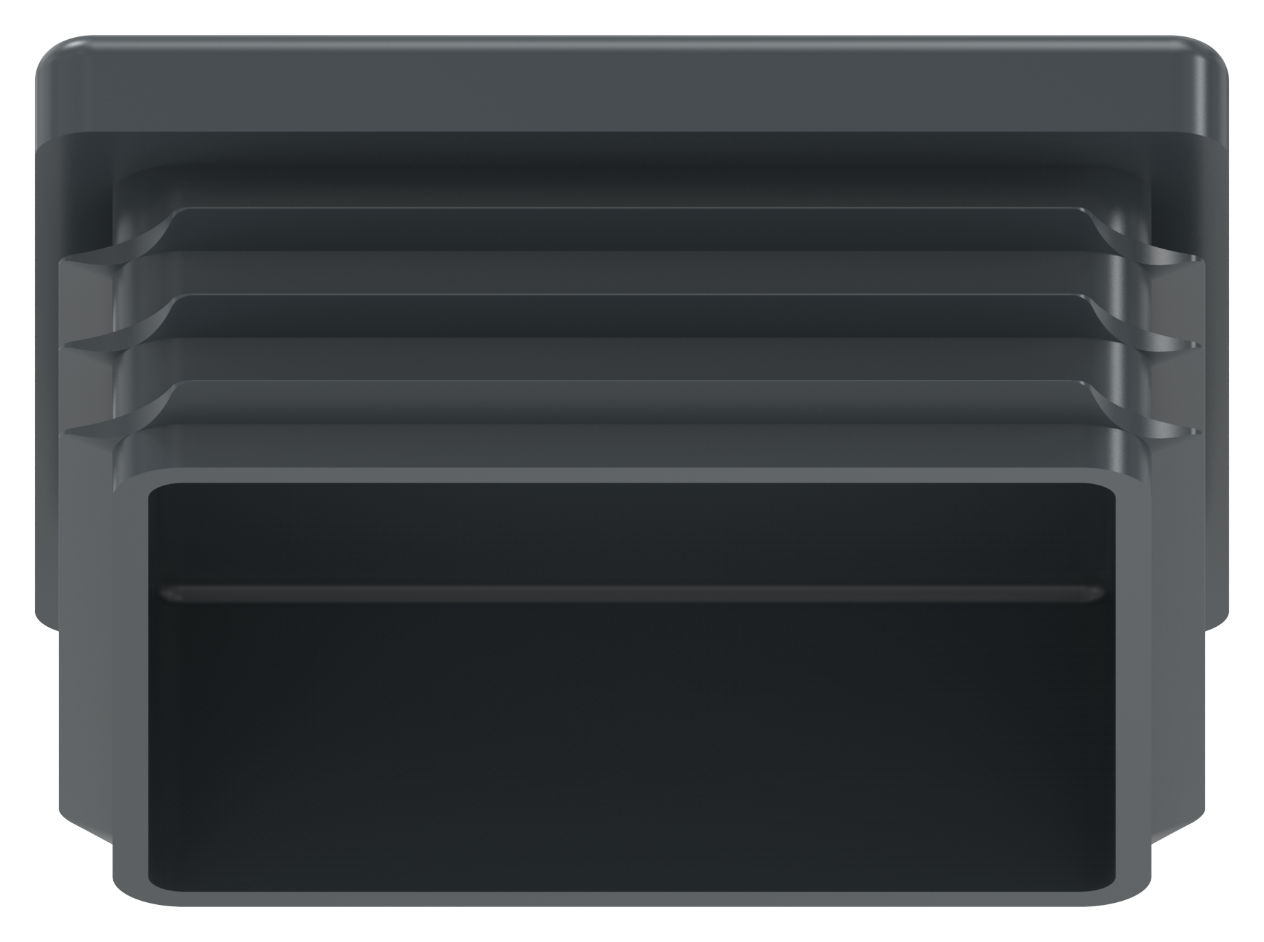 Kunststoffkappe für Quadratrohr 50x50mm