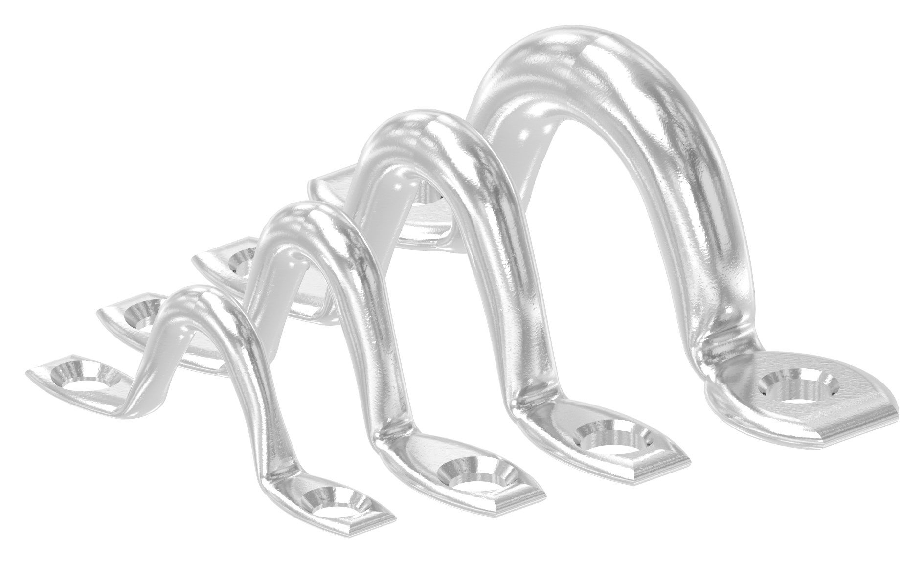 Wandöse, Rundeisen: 6mm, V4A