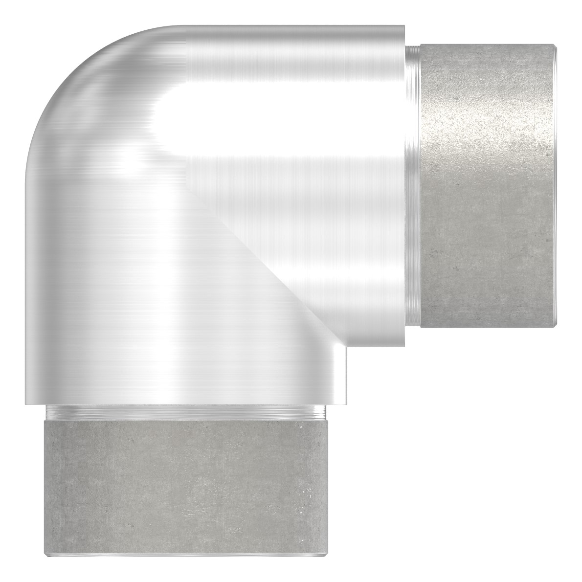 Rohrbogen 90° eng, für Rohr 42,4x2,5mm, V2A