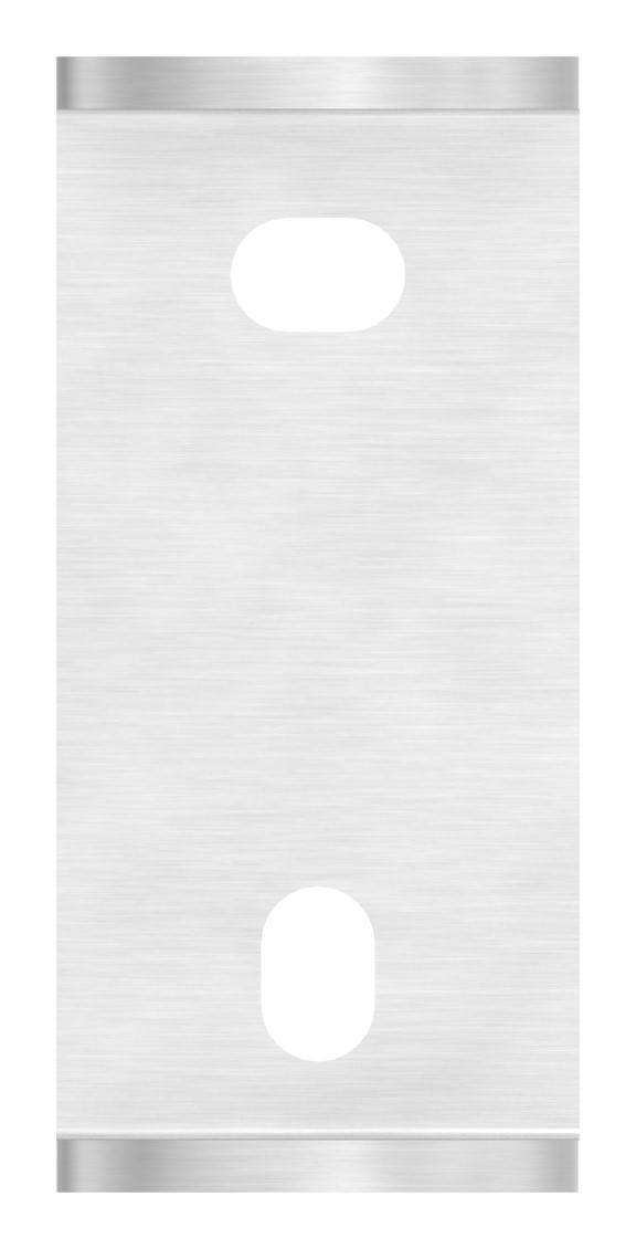 Wandbefestigung für Geländerpfosten 42,4mm, V2A