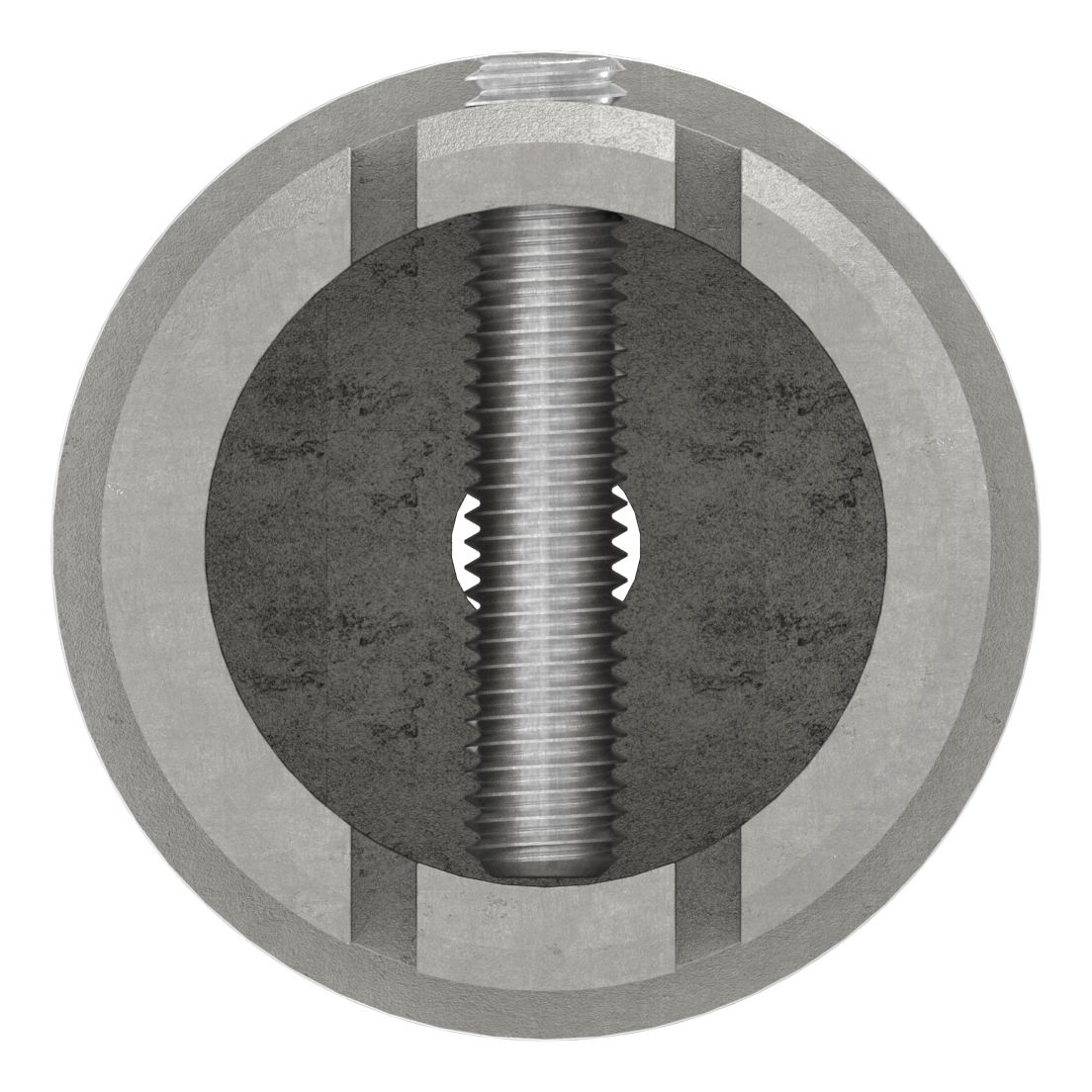Anschlussstück 90°, Anschluss oben: 48,3mm, V2A