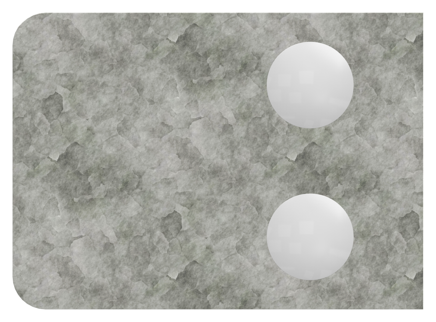 Glasklemme Mod. 36, Anschluss: 33,7mm, in Zink roh