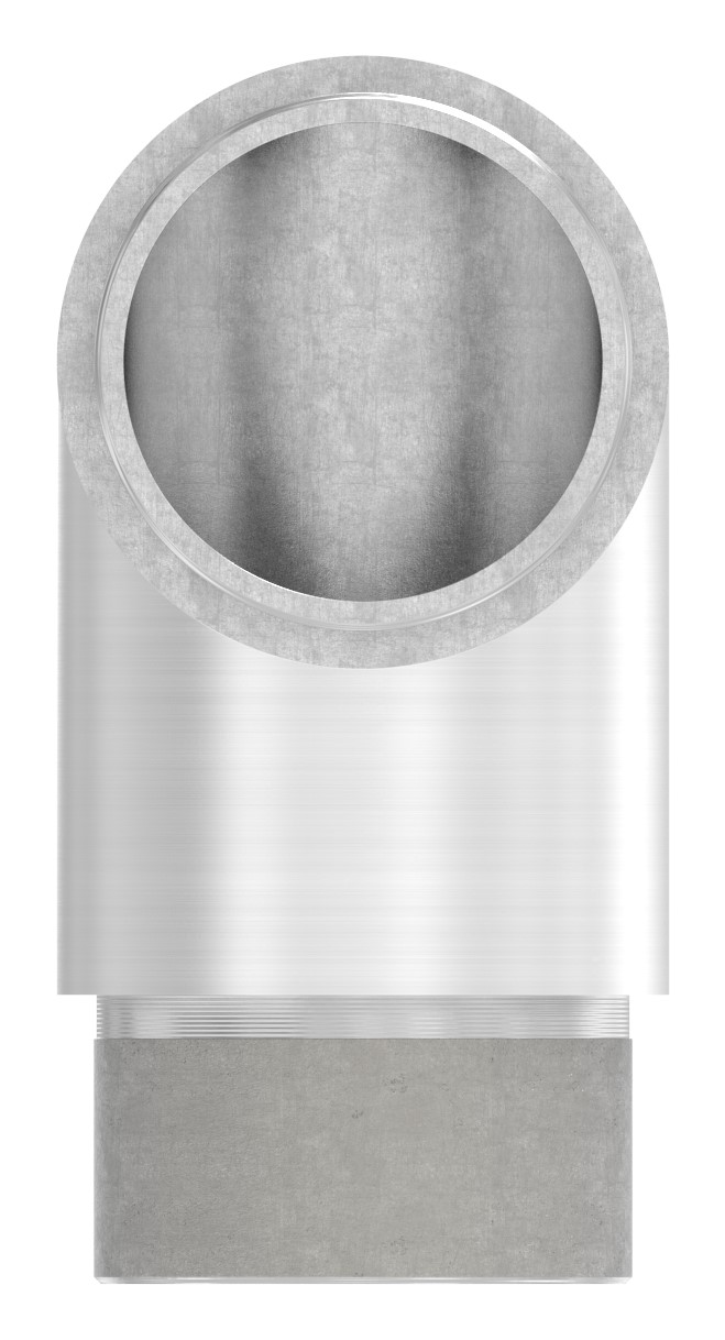Eckstück 90°, für Rohr 42,4x2,5mm, V2A