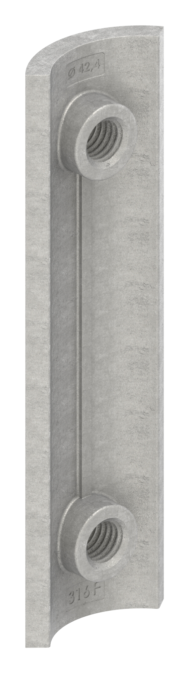 Verstärkungsplatte für Wandbefestigung 50132-V4A, V4A