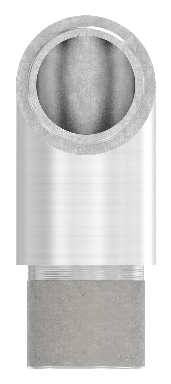 Eckstück 90°, für Rohr 26,9x2,0mm, V2A
