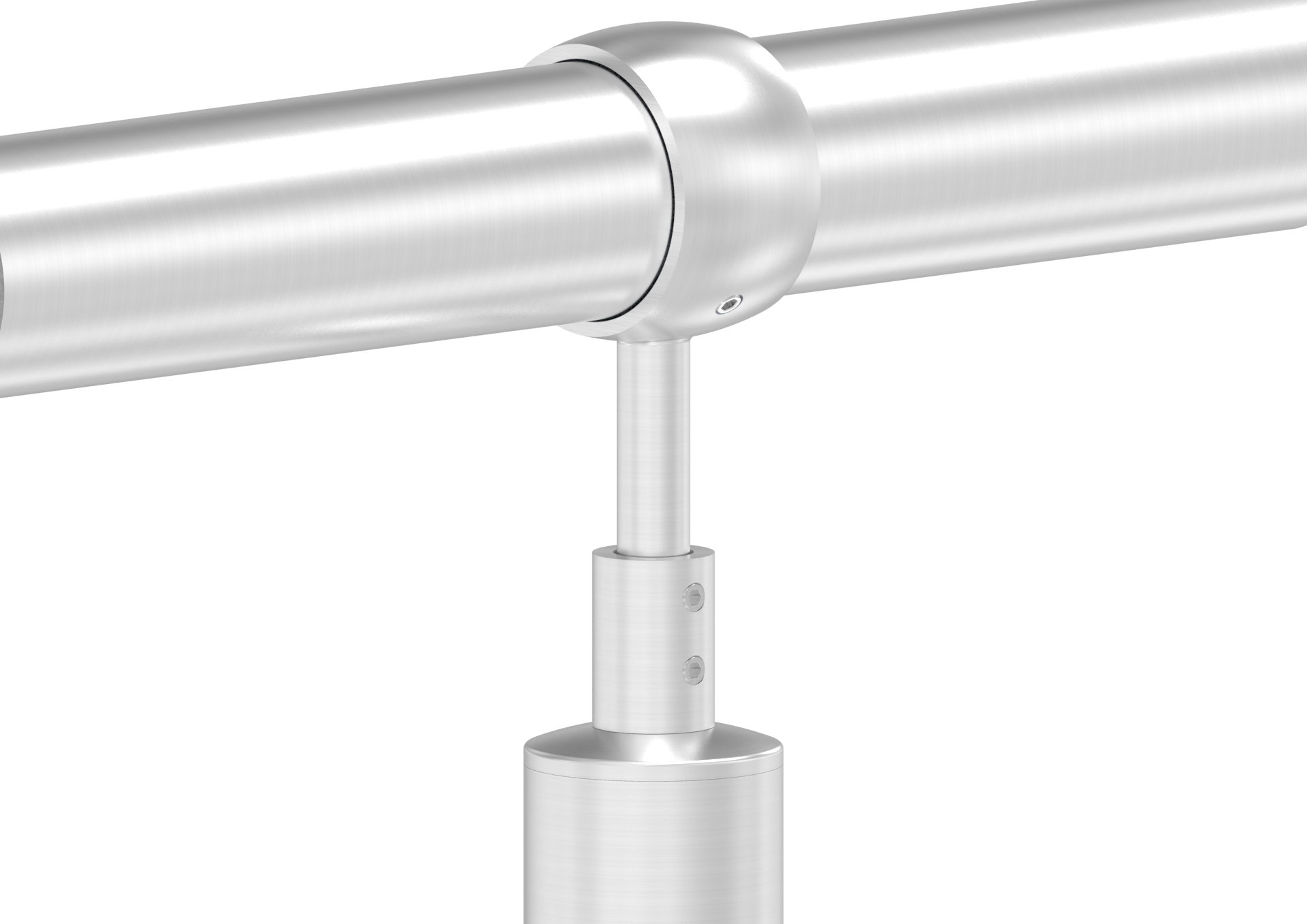 Handlaufhalterring für Rohr 33,7mm, V2A