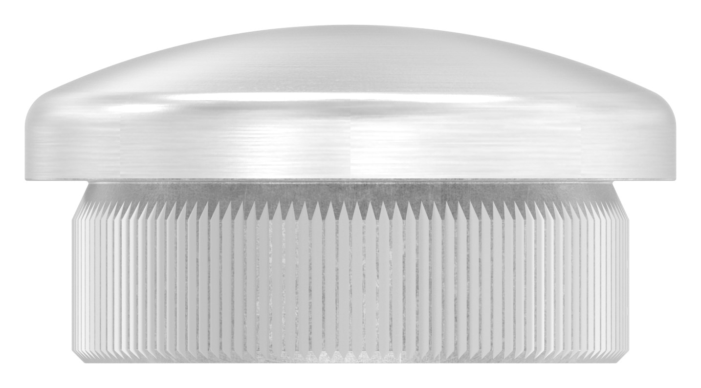 Rohrabschlussstopfen, für Rohr 25,0x2,0mm, V2A