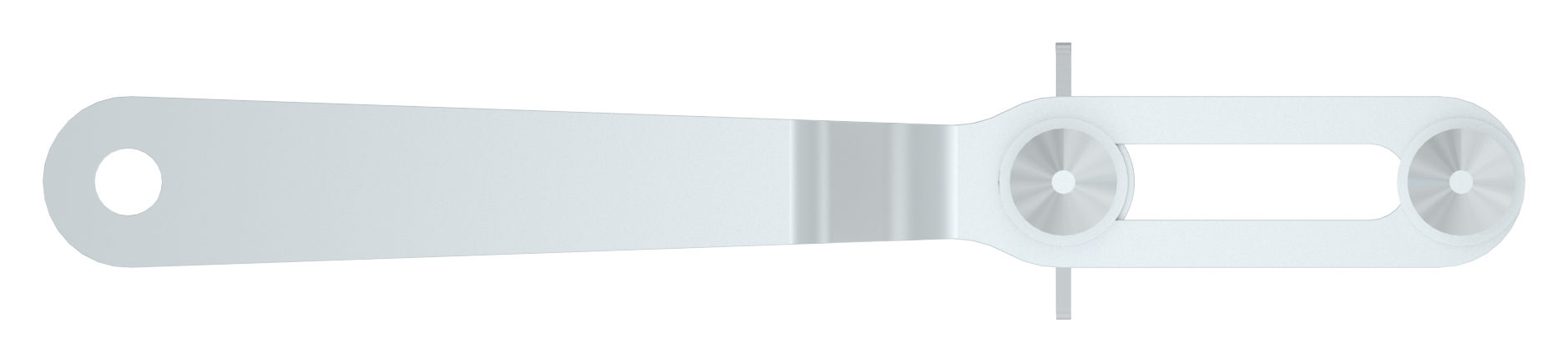 Gabelschlüssel für Glasschiebetür, V2A