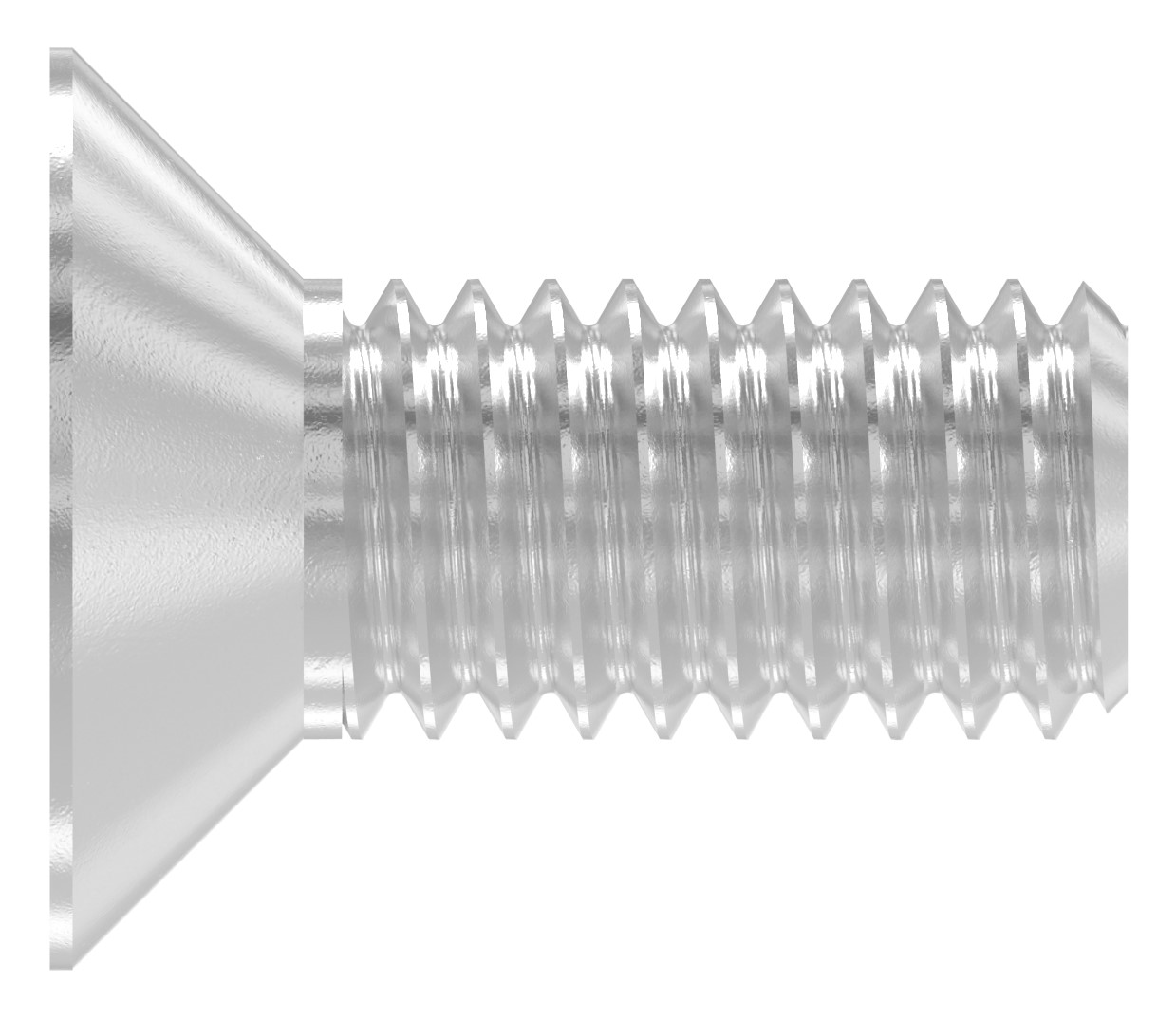Senkkopfschraube M6x14, V4A, ISO 10642