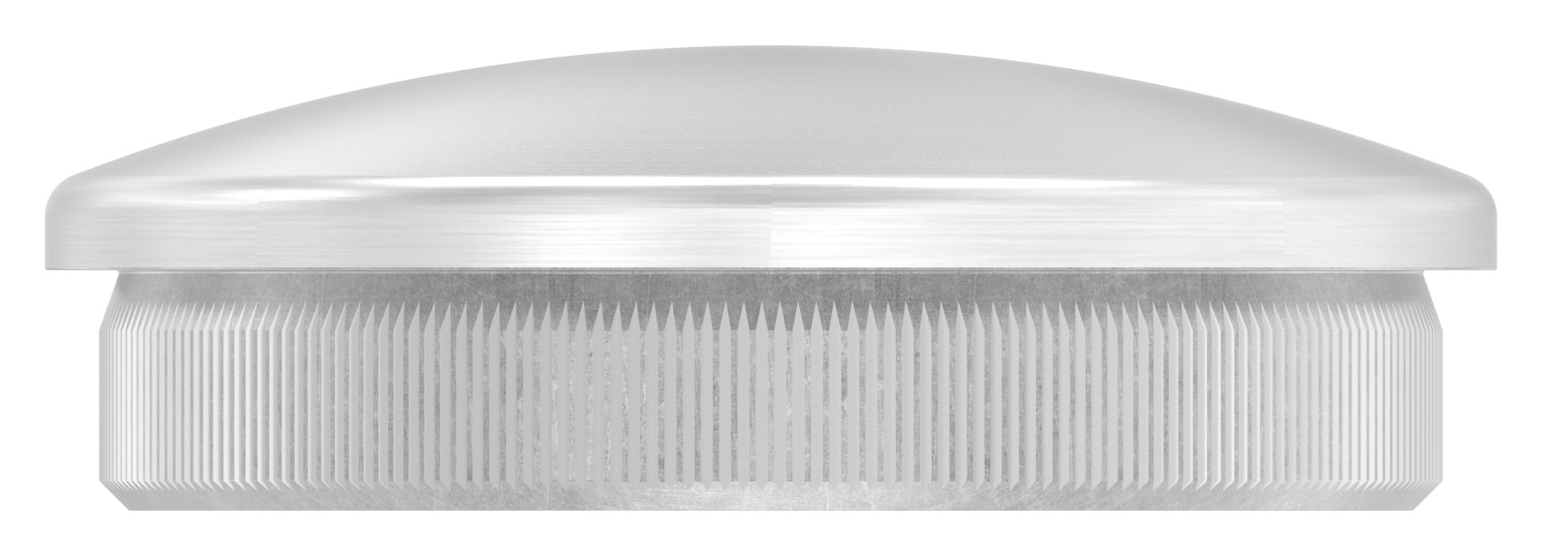 Rohrabschlussstopfen, für Rohr 48,3x2,0mm, V2A