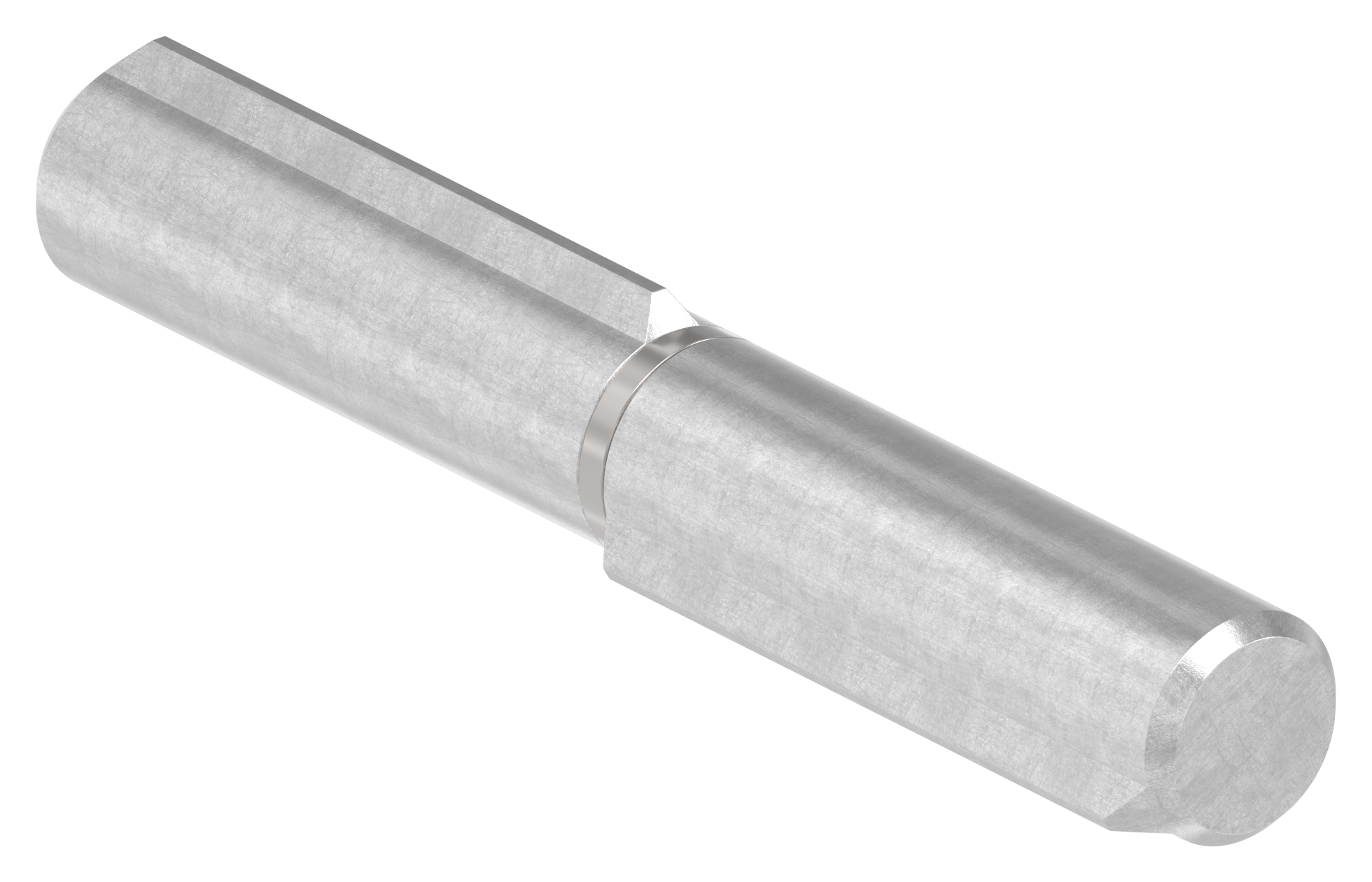 Anschweißband, L: 100mm, mit festem Stift, V2A