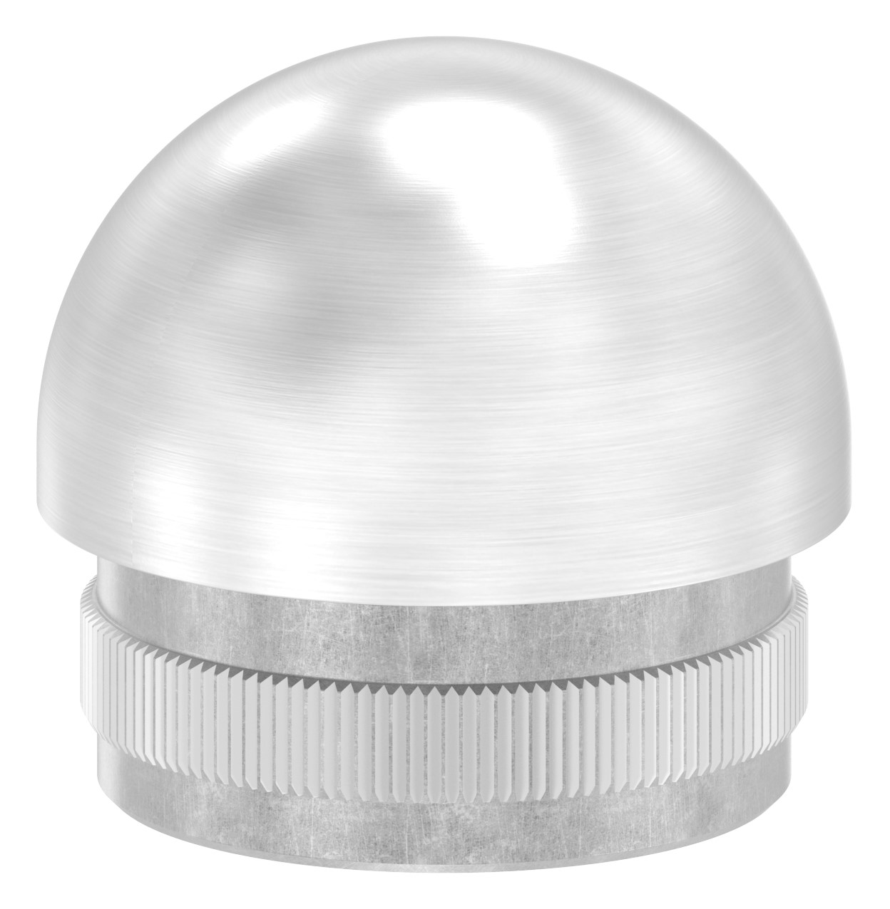 Rohrabschlussstopfen, für Rohr 33,7x2,0mm, V2A