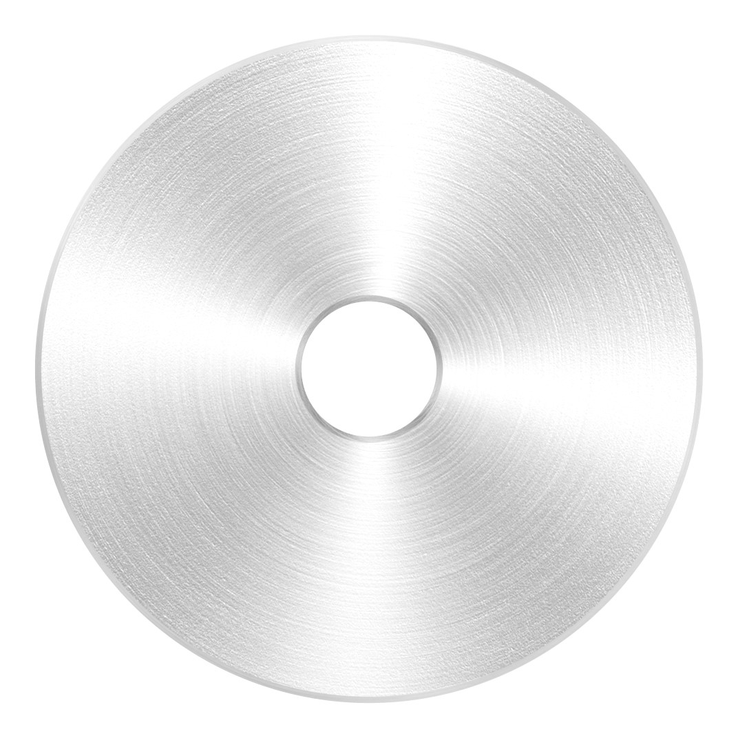 Unterteil Ø 52 mm, mit Durchgangsbohrung , t: 5mm, V2A