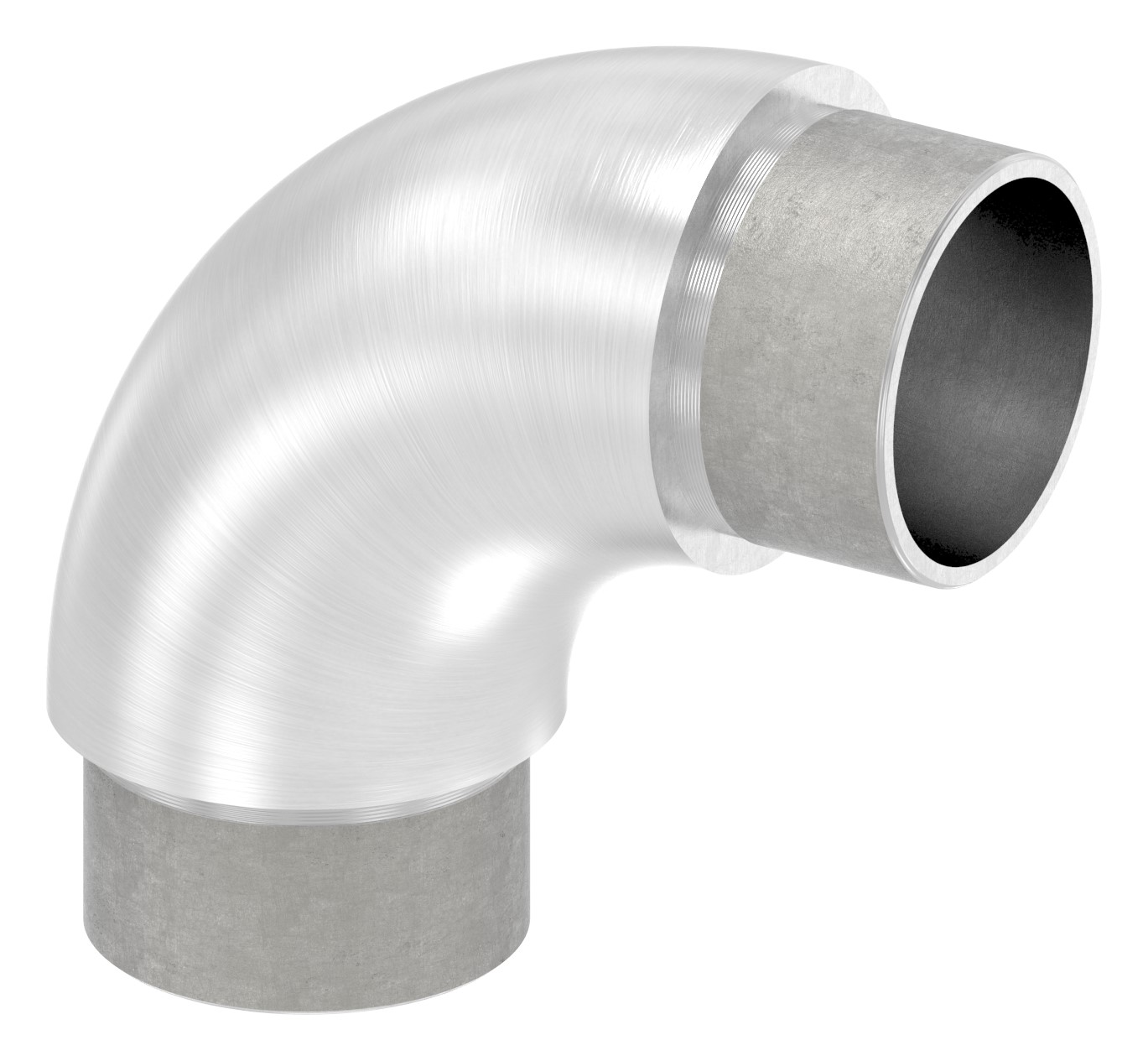 Rohrbogen 90°, für Rohr 42,4x3mm, V2A