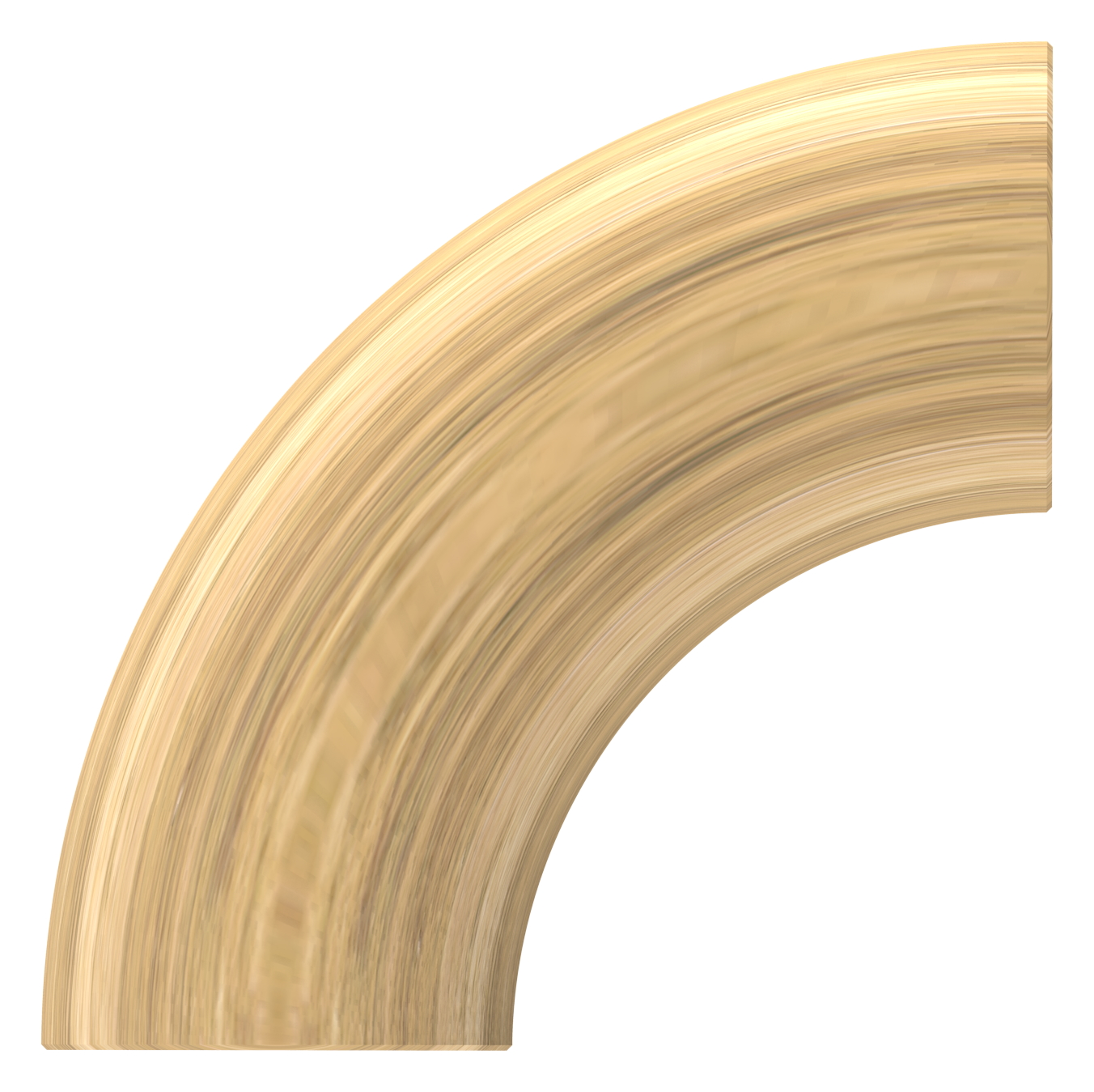 90° Bogen für Holzhandlauf Eiche 90° Bogen für Holzhandlauf Eiche