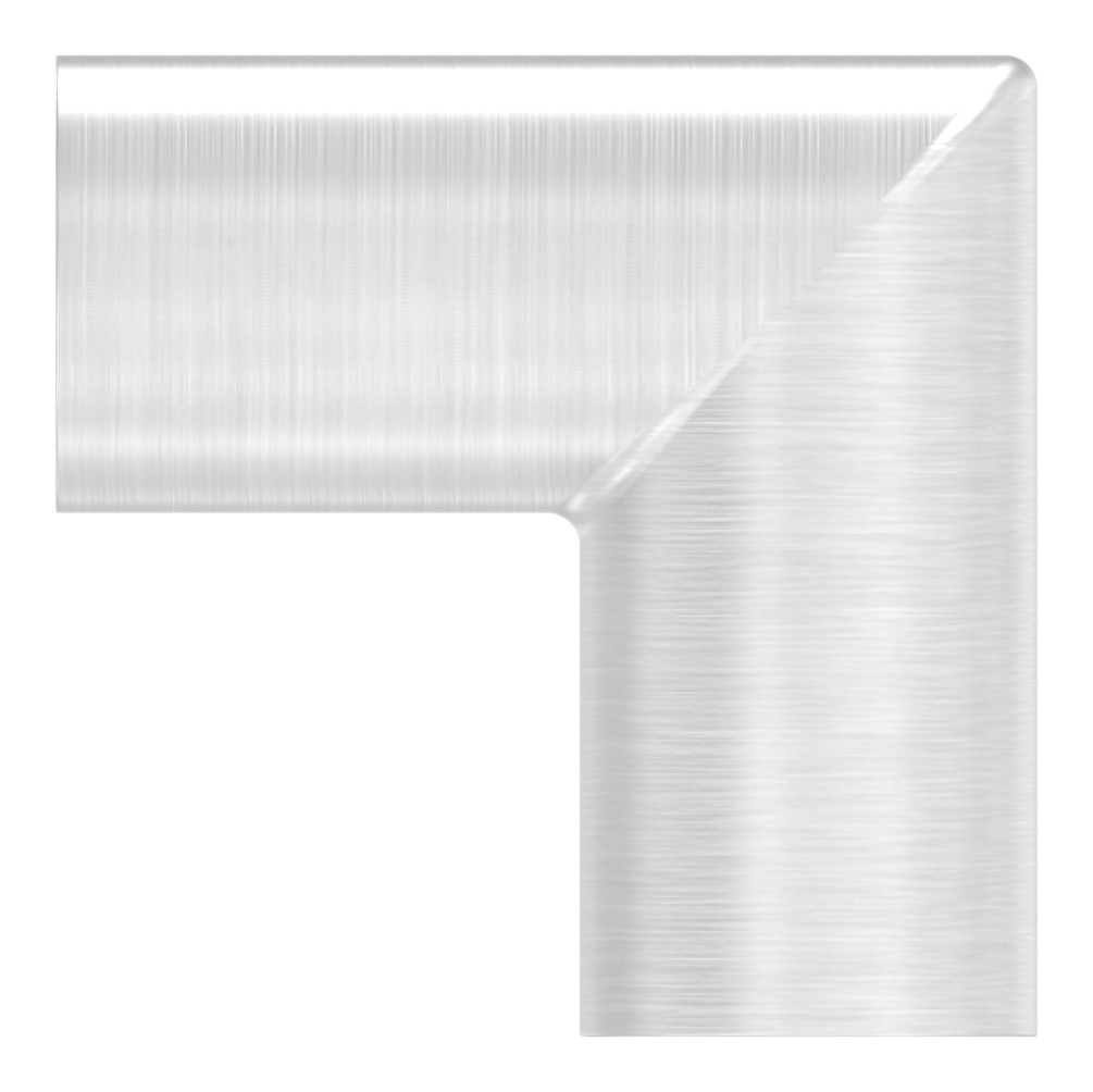 Rundstabverbinder für Ø 12mm, 90°, V2A