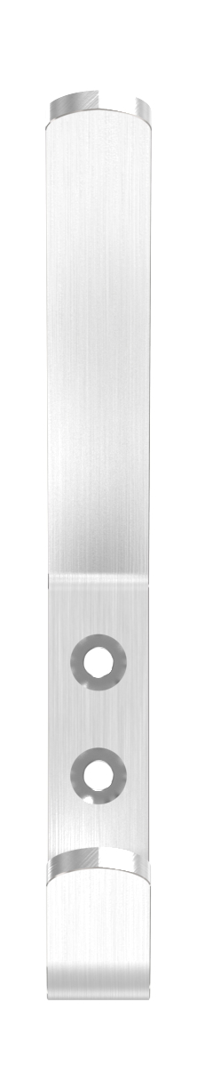 Kleiderhaken / Bügel aus Edelstahlflach 18x5mm, V2A