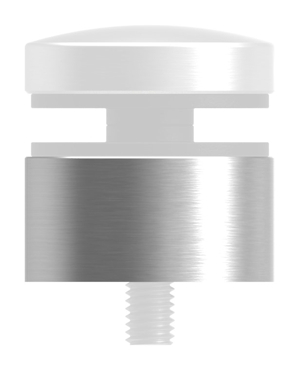 Unterteil Ø 40mm, mit Durchgangsbohrung , t: 20mm, V2A