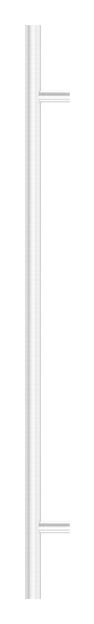 Stoßgriff inkl. Halter gerade mit L: 1,2m, V2A Stoßgriff inkl. Halter gerade mit L: 1,2m, V2A