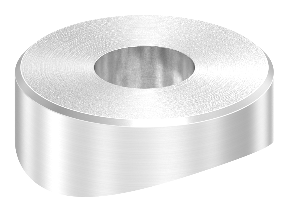 Ausgleichsstück (ohne Senkung) für Rohr 42,4mm, Ø 22mm, V2A
