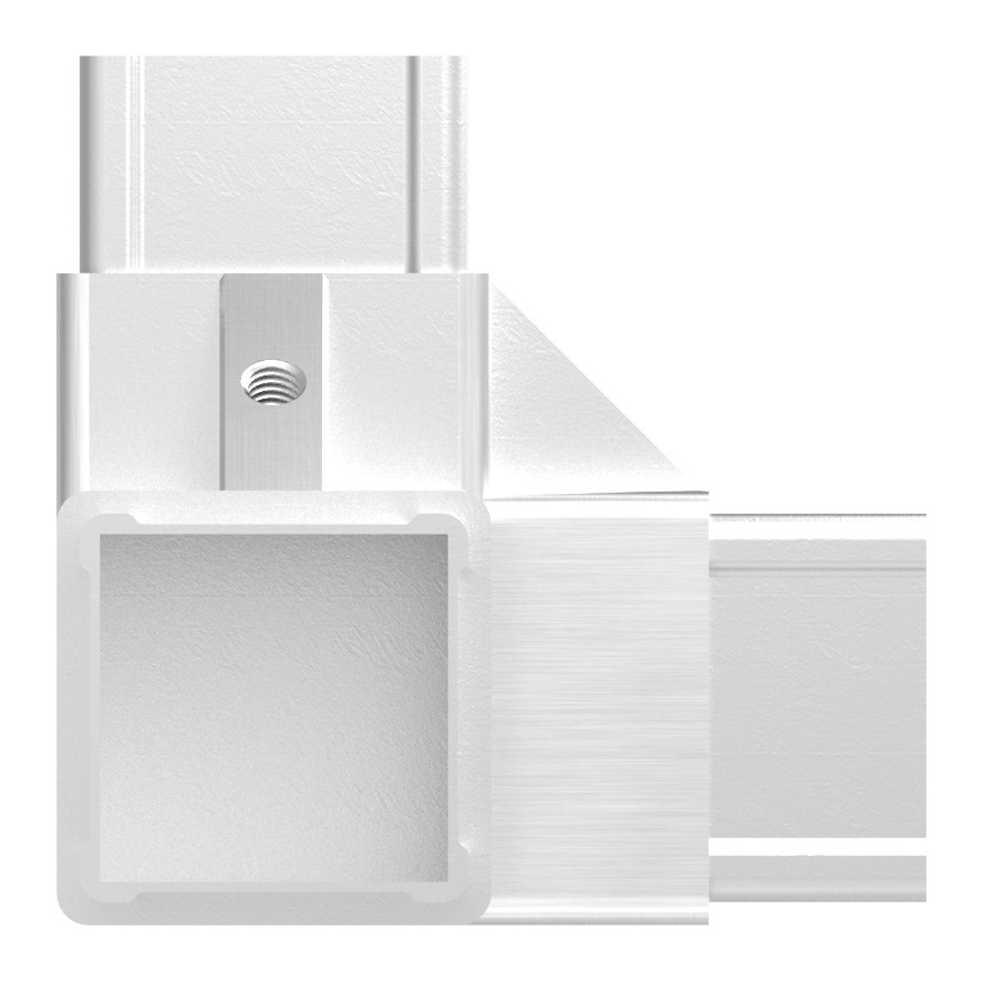 CORNECT Ecke 90° mit Abgang Set CORNECT Ecke 90° mit Abgang Set