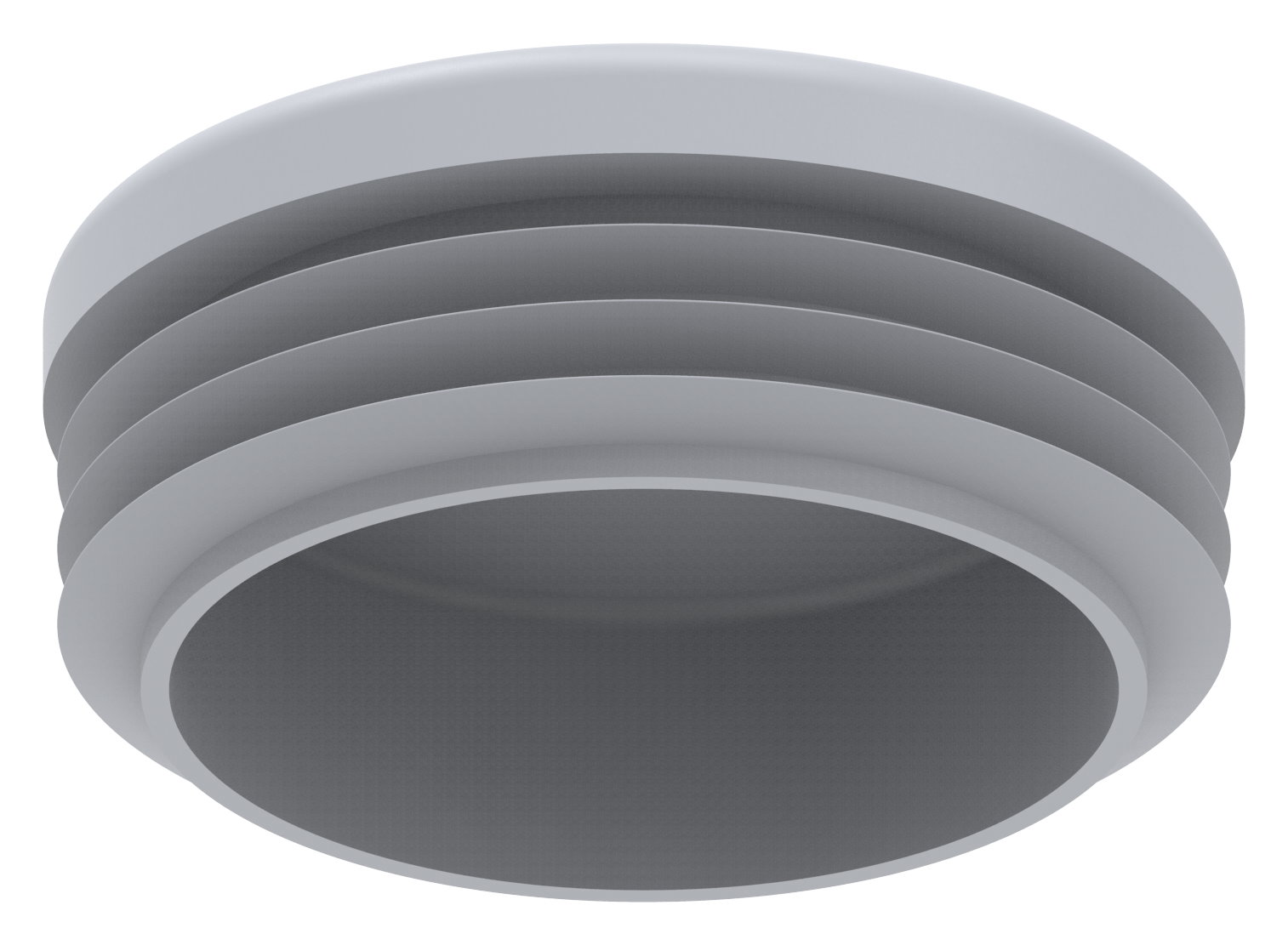 Kunststoffkappe für Rundrohr 42,4mm