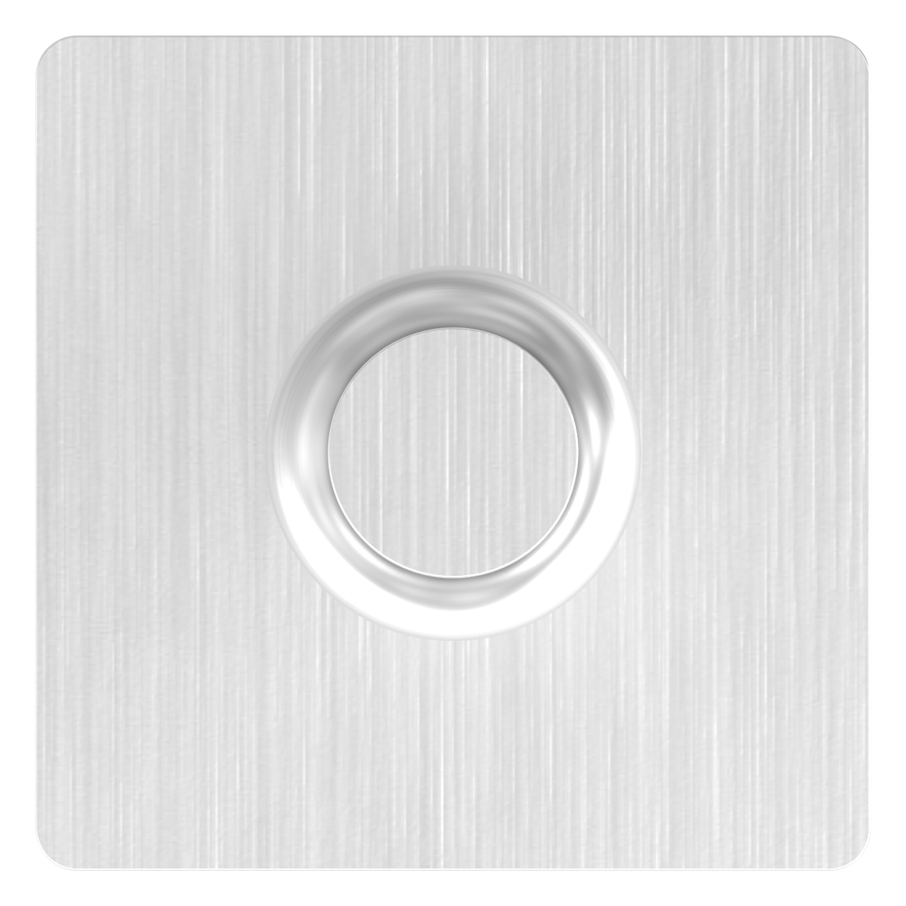 Stopfen mit Stift für Rohr 40 x 40 x 2,0mm, Höhe 105mm