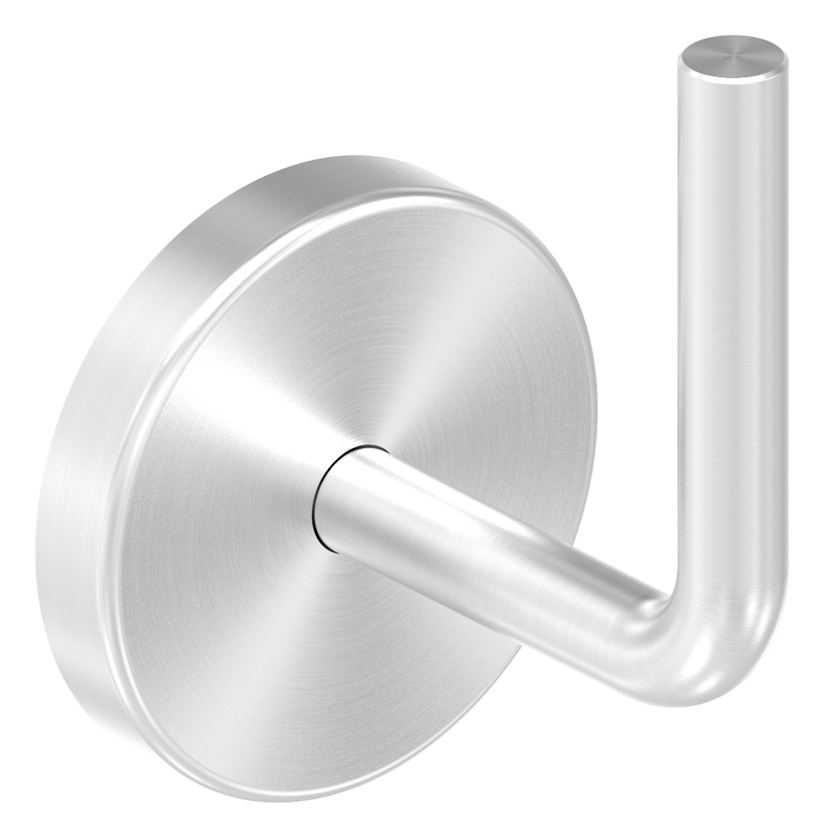 Handlaufhalter zum Anschweißen + Abdeckrosette (Ronde und Bügel verschweißt), V4A