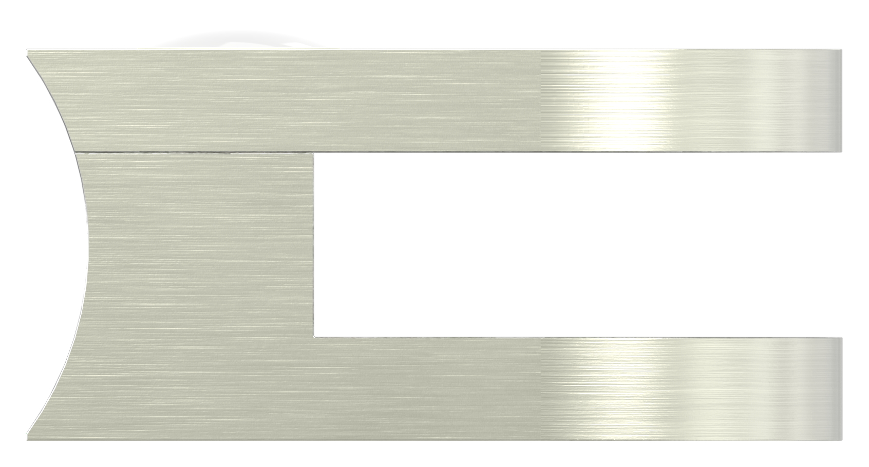 Glasklemme Mod. 30, Anschluss: 42,4mm, VA-Effekt Glasklemme Mod. 30, Anschluss: 42,4mm, VA-Effekt