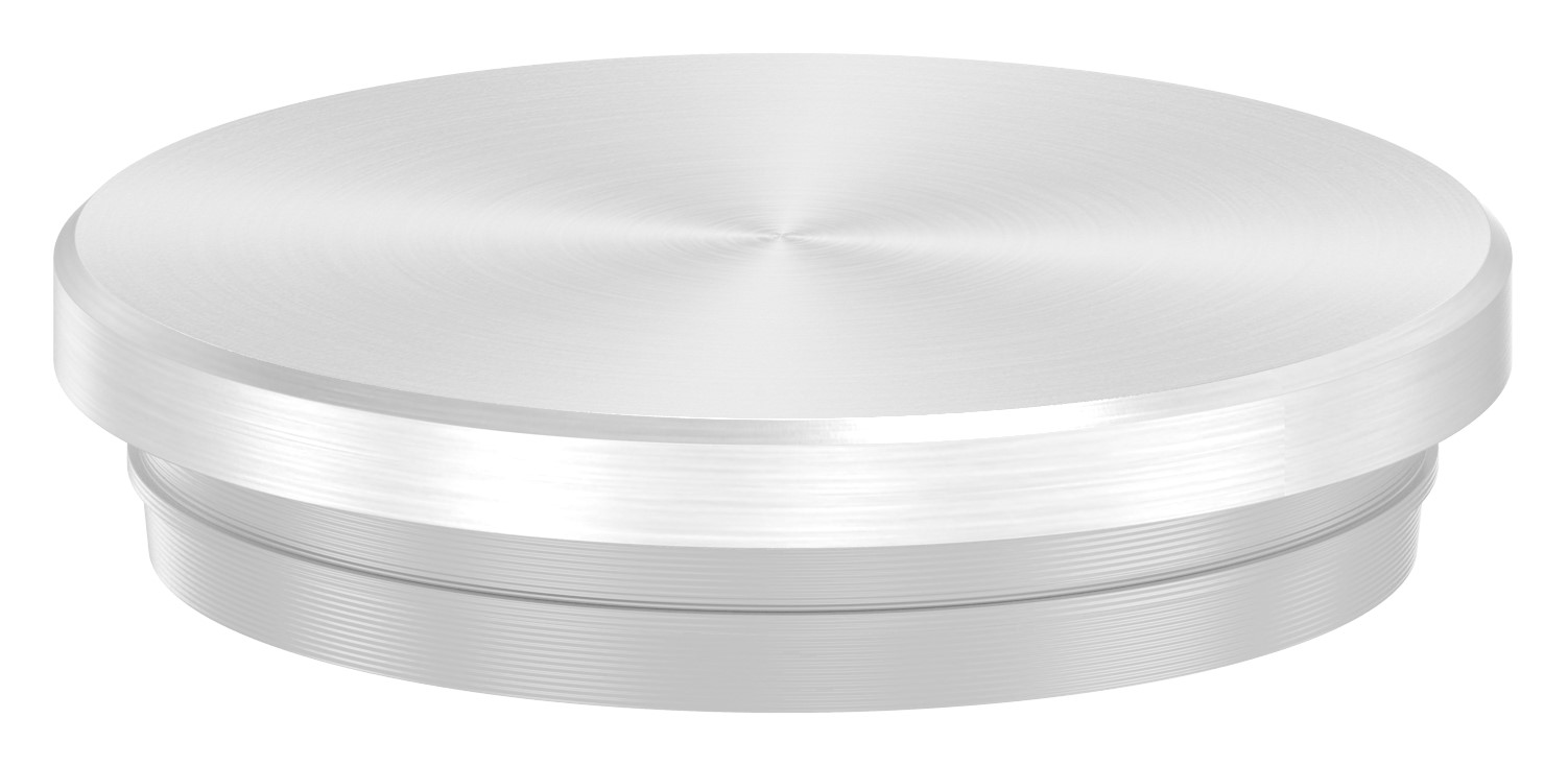 Rohrabschlussstopfen, für Rohr 33,7x2,0mm, V2A