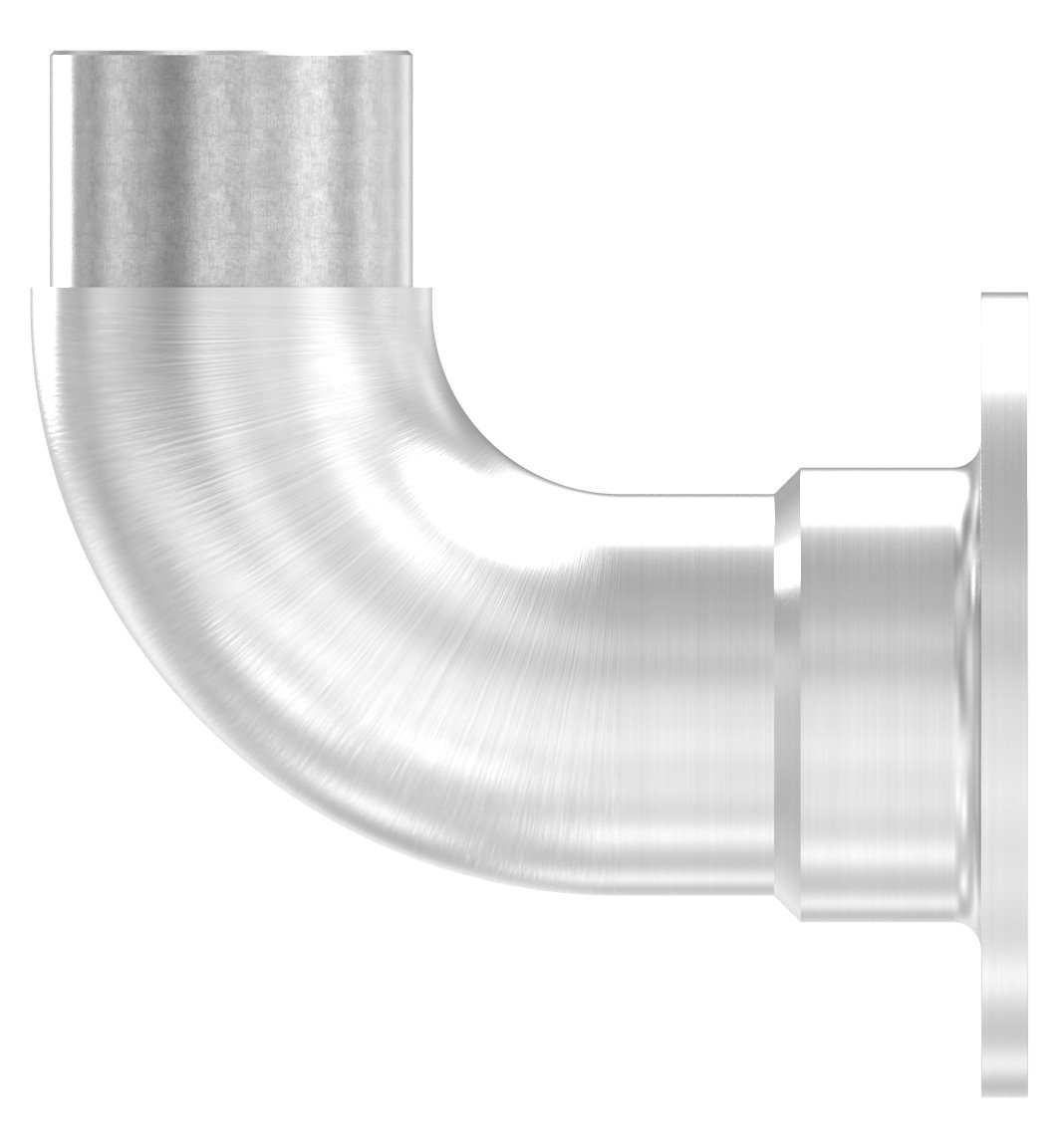 Wandhalter 90° für Rohr 42,4x2,0mm, V2A