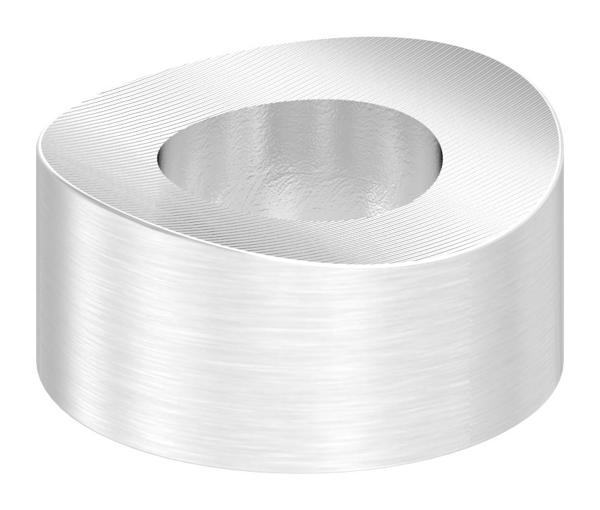 Formanschluss, mit Bohrung 6,5mm, V2A