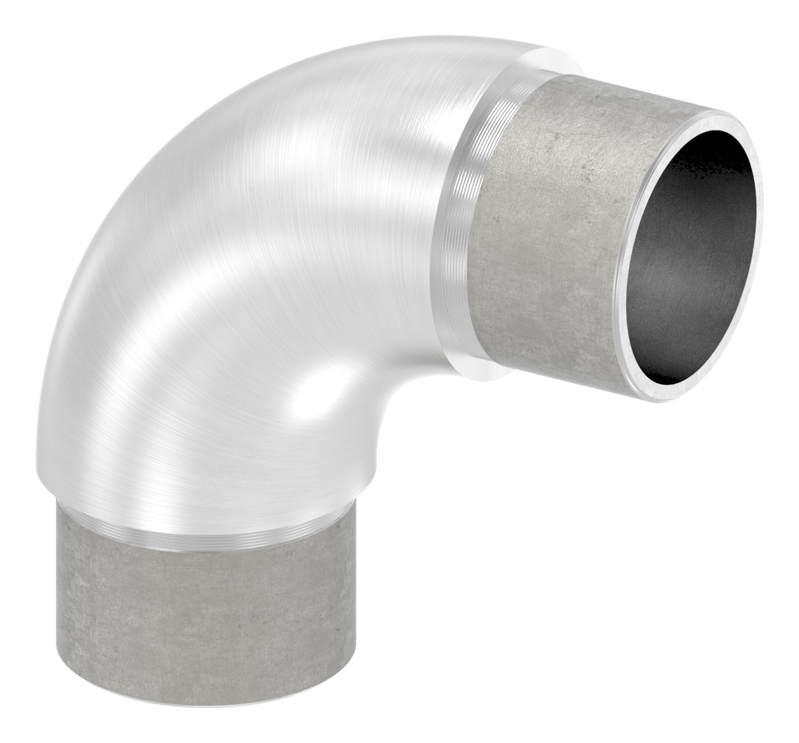 Rohrbogen 90°, für Rohr 33,7x2,0mm, V4A