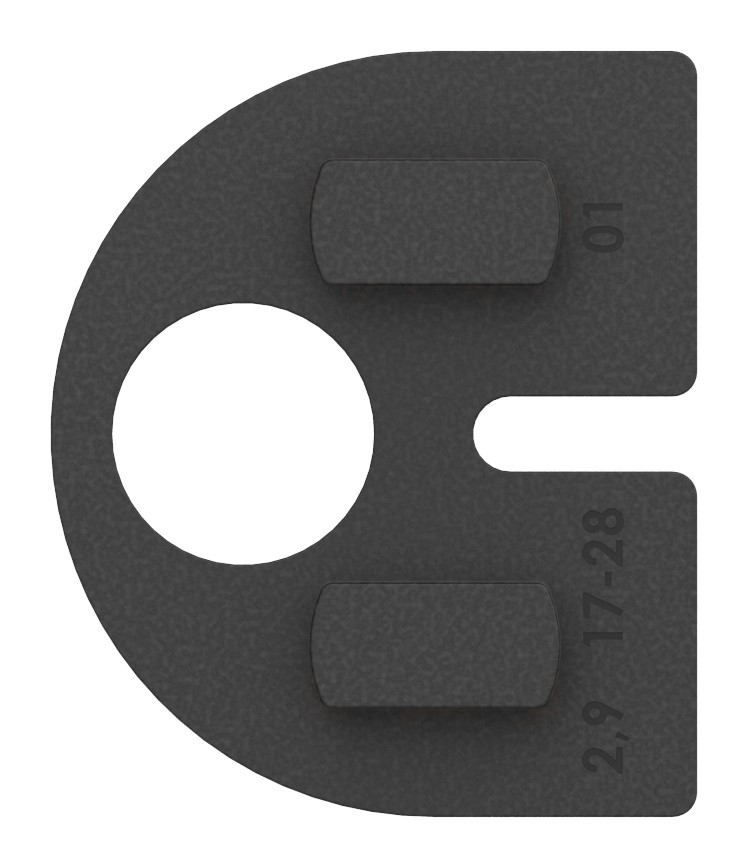 Gummi für Mod. 30, ESG-Glas 10mm