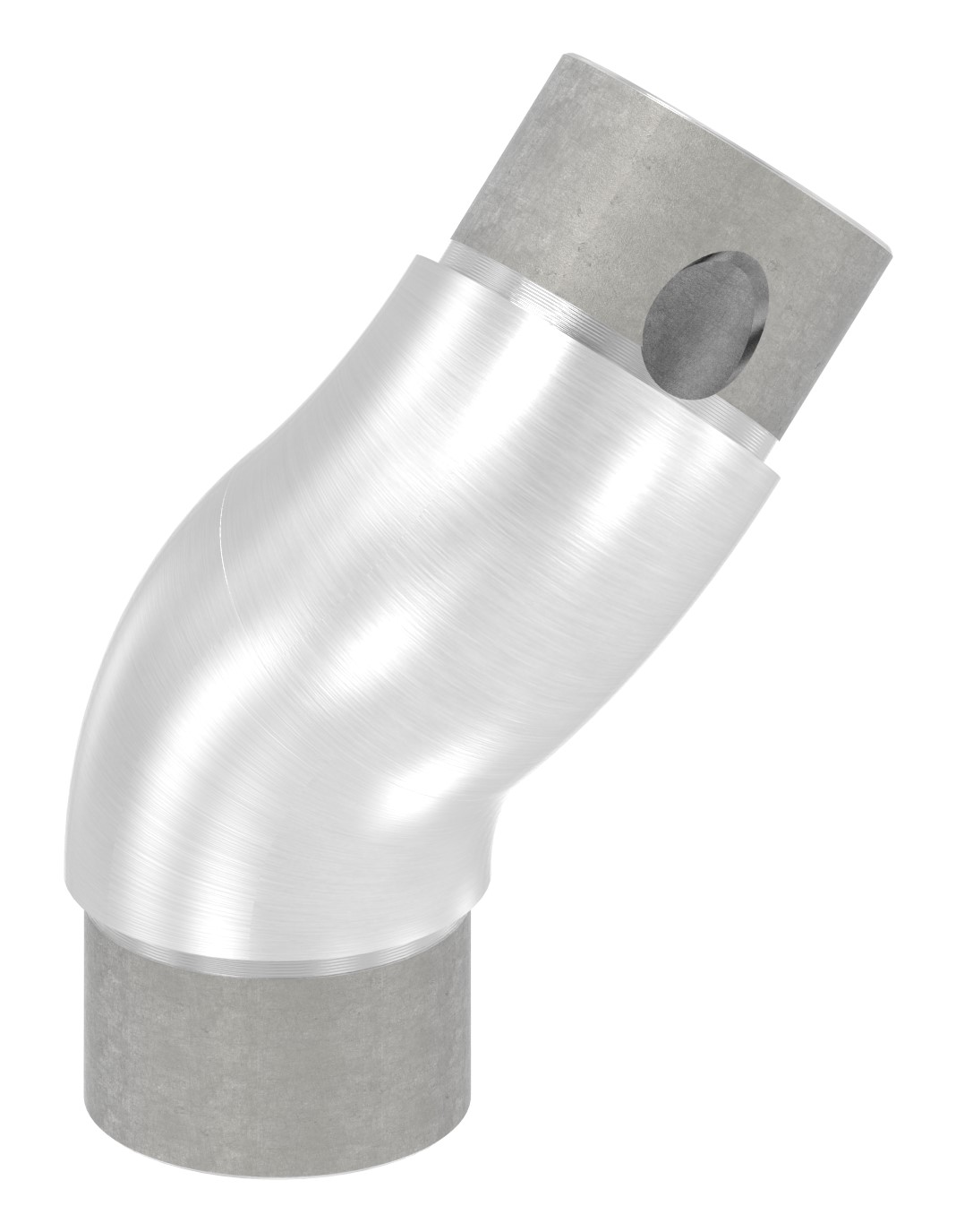 Rohrbogen 90°, verstellbar, Rohr 42,4x2,0mm, V4A