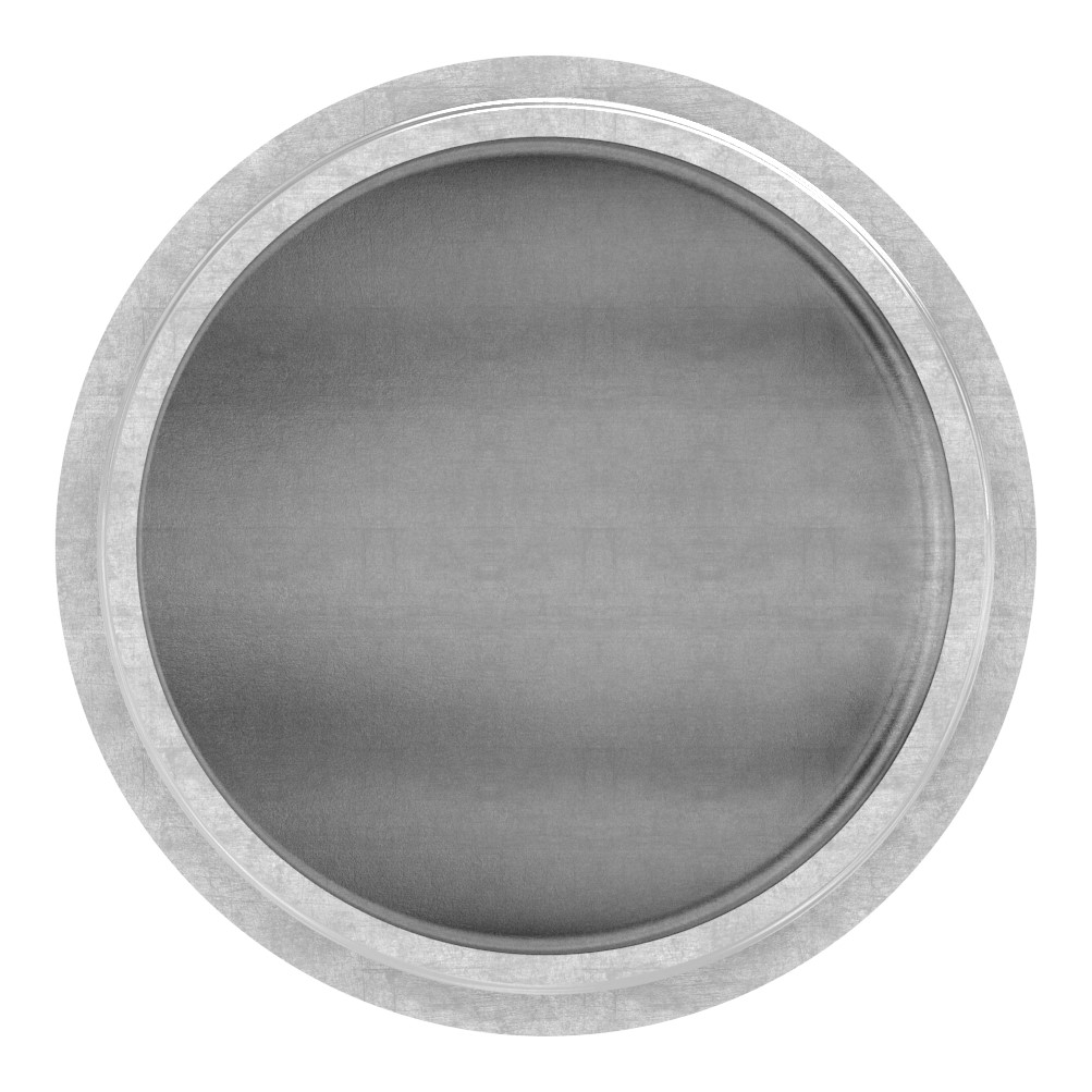 Endbogen 45°, für Rohr 48,3x2,0mm, V2A