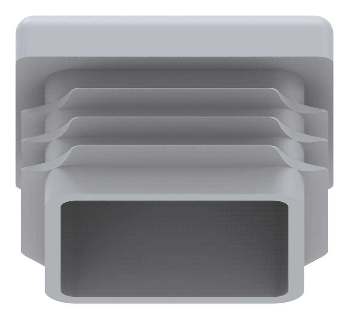 Kunststoffkappe für Quadratrohr 30x30mm