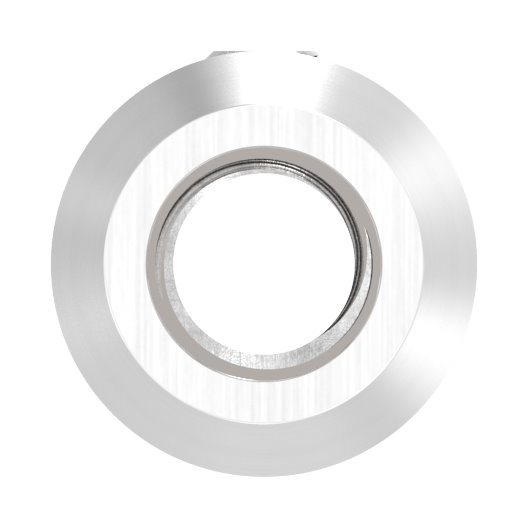Stabverbinder  Ø16mm mit Gewinde M8 und Bohrung 10mm, V2A