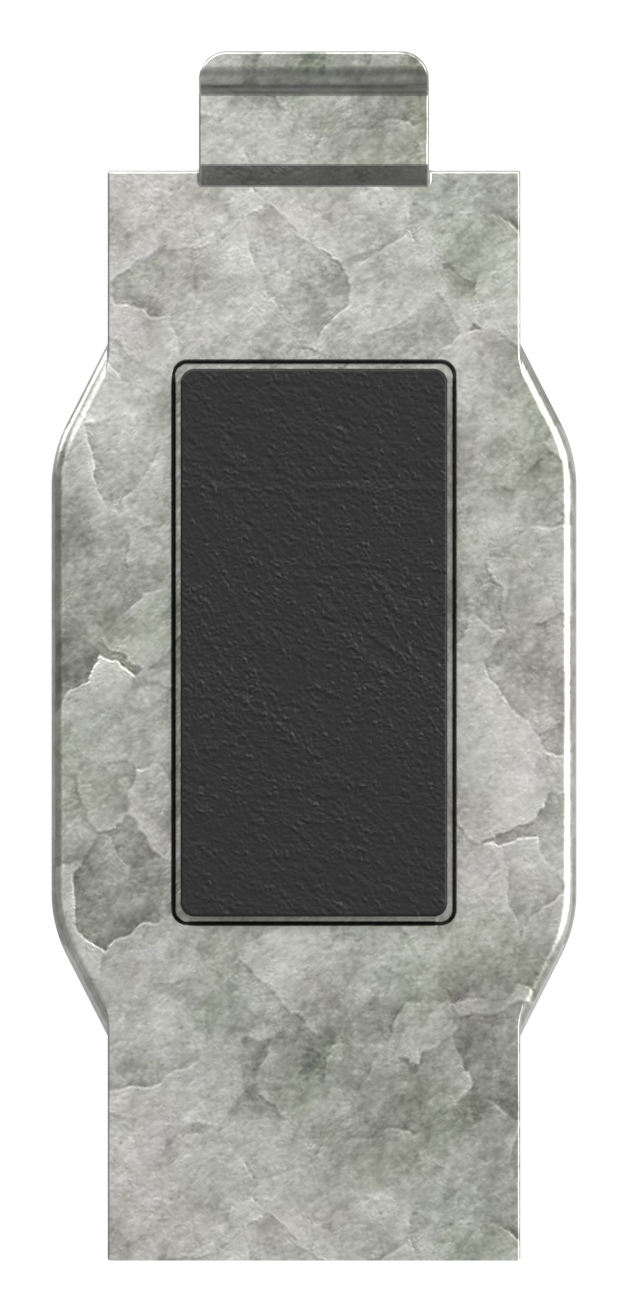 Sicherungsplatte für Mod. 36 - Zinkdruckguss