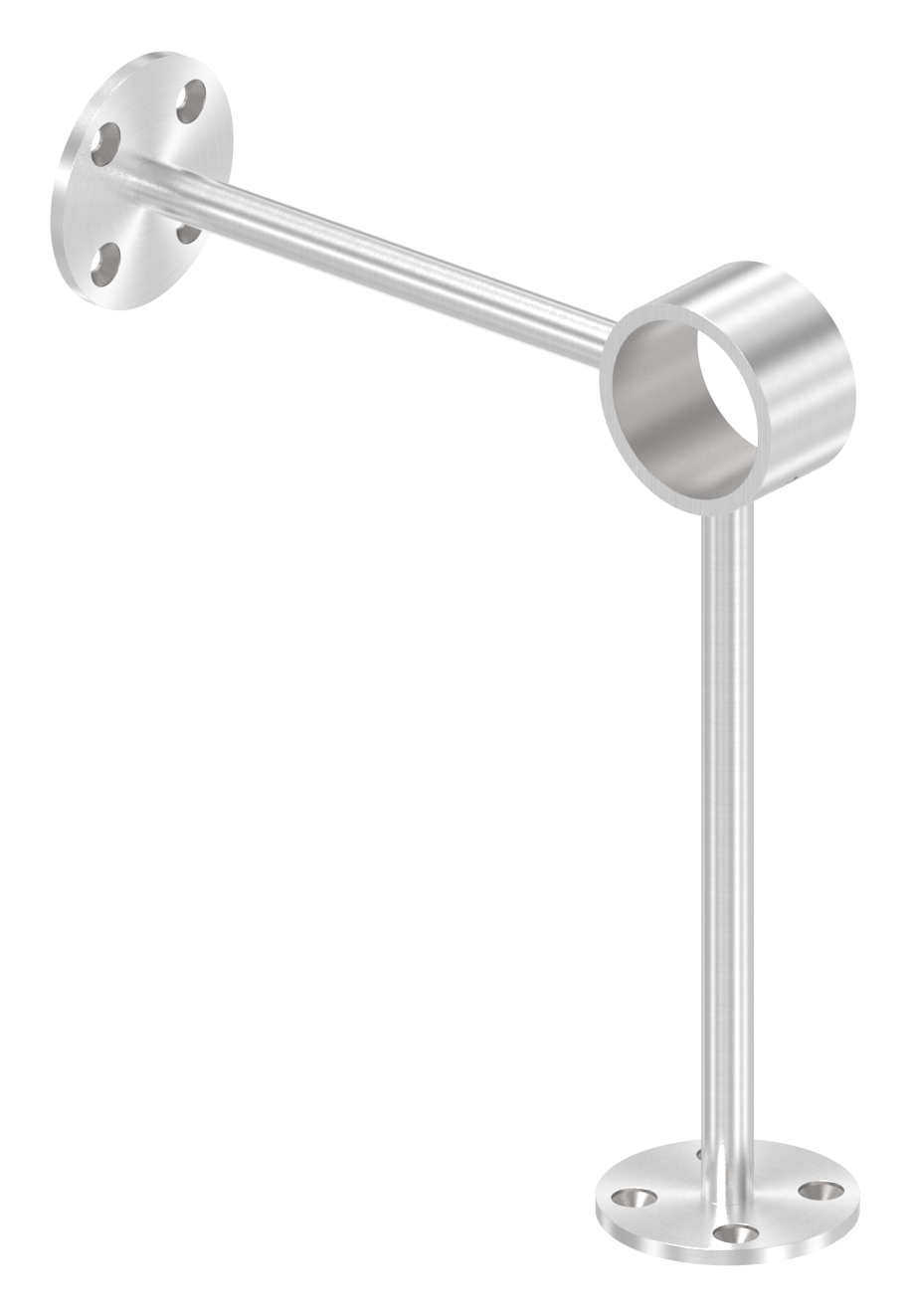 Fußlaufstütze, für Rohr 42,4mm, V2A Fußlaufstütze, für Rohr 42,4mm, V2A