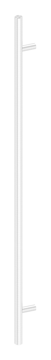 Stoßgriff inkl. Halter gerade mit L: 1500mm, V2A Stoßgriff inkl. Halter gerade mit L: 1500mm, V2A