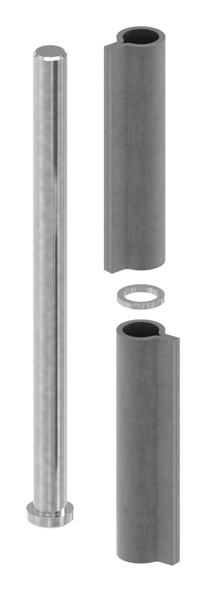 Anschweißband 2-teilig schwer